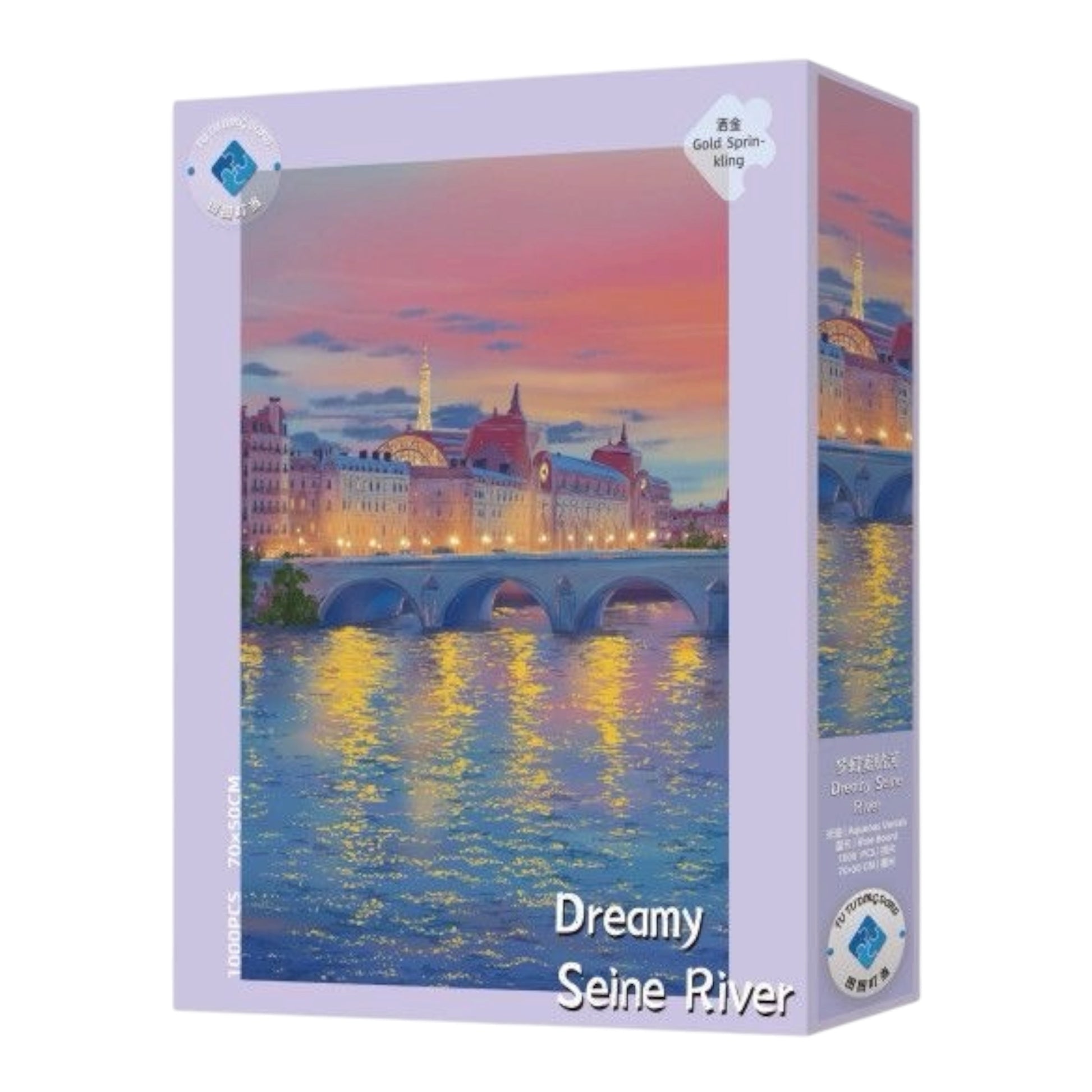 Dreamy Seine River 1000 Piece Jigsaw Puzzle Tutu Dingdang