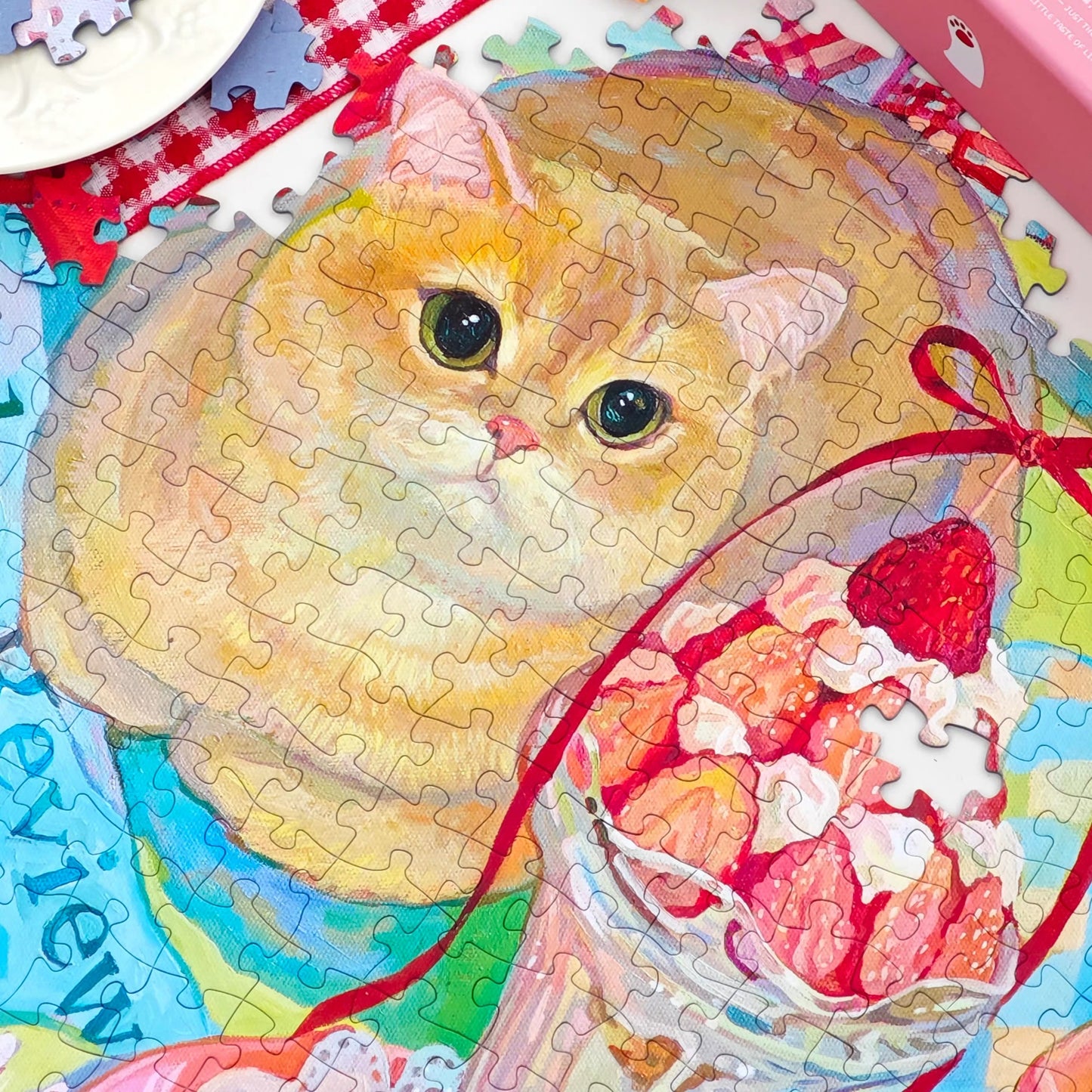 SEREN ART Toast Kitten 528 Piece Puzzle SEREN ART