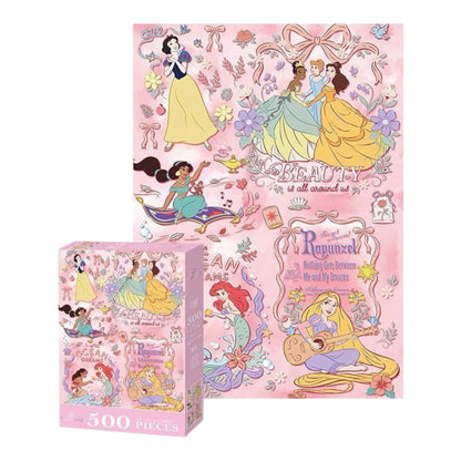 Gubu Disney Princess 500 Piece Jigsaw Puzzle Gubu