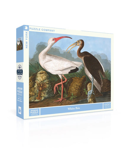 White Ibis 1000 Piece Jigsaw Puzzle