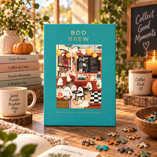 Hobbry Boo Brew 500 Piece Jigsaw Puzzle Hobbry