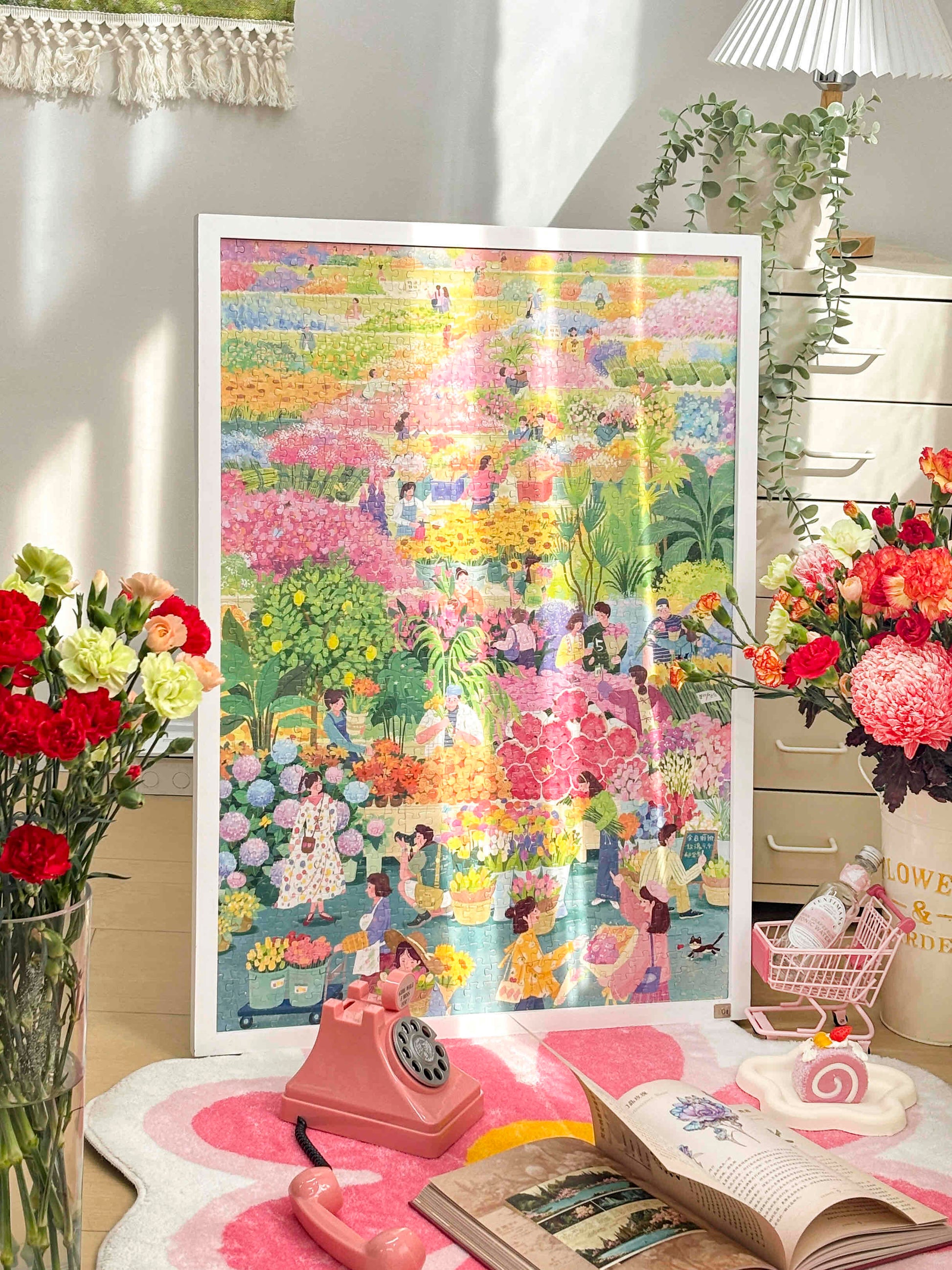 TOi World Kunming Dounan Flower Market 1000-Piece Jigsaw Puzzle TOI