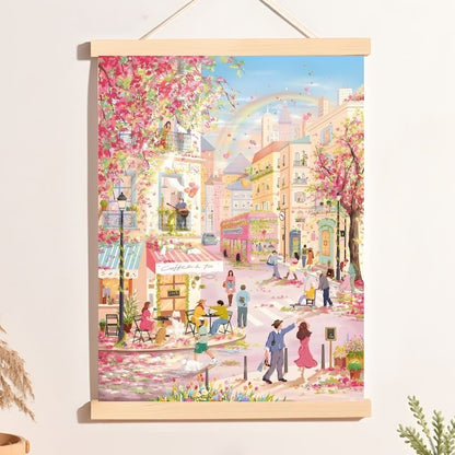3D-JP Love Begins with a Walk 1008 Piece Puzzle 3D-JP