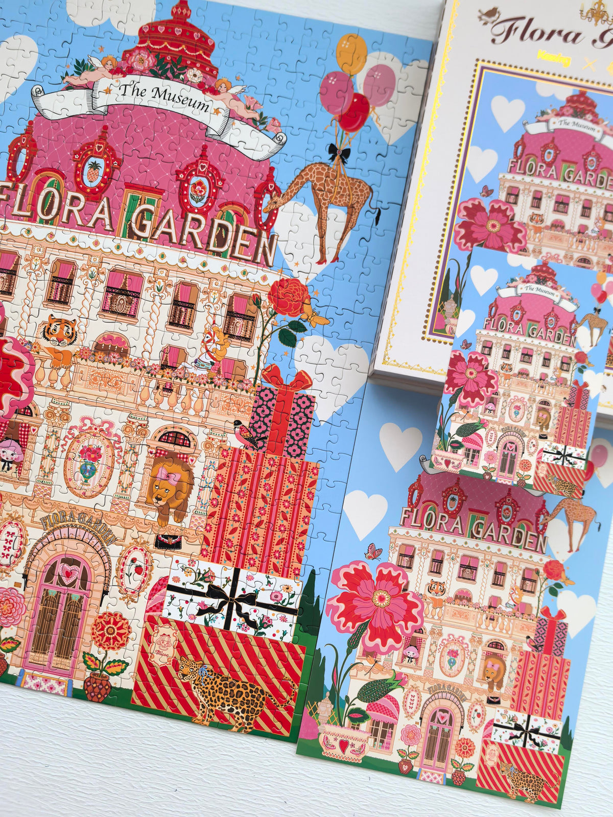 Flora Garden 500 Piece Jigsaw Puzzle Kessing