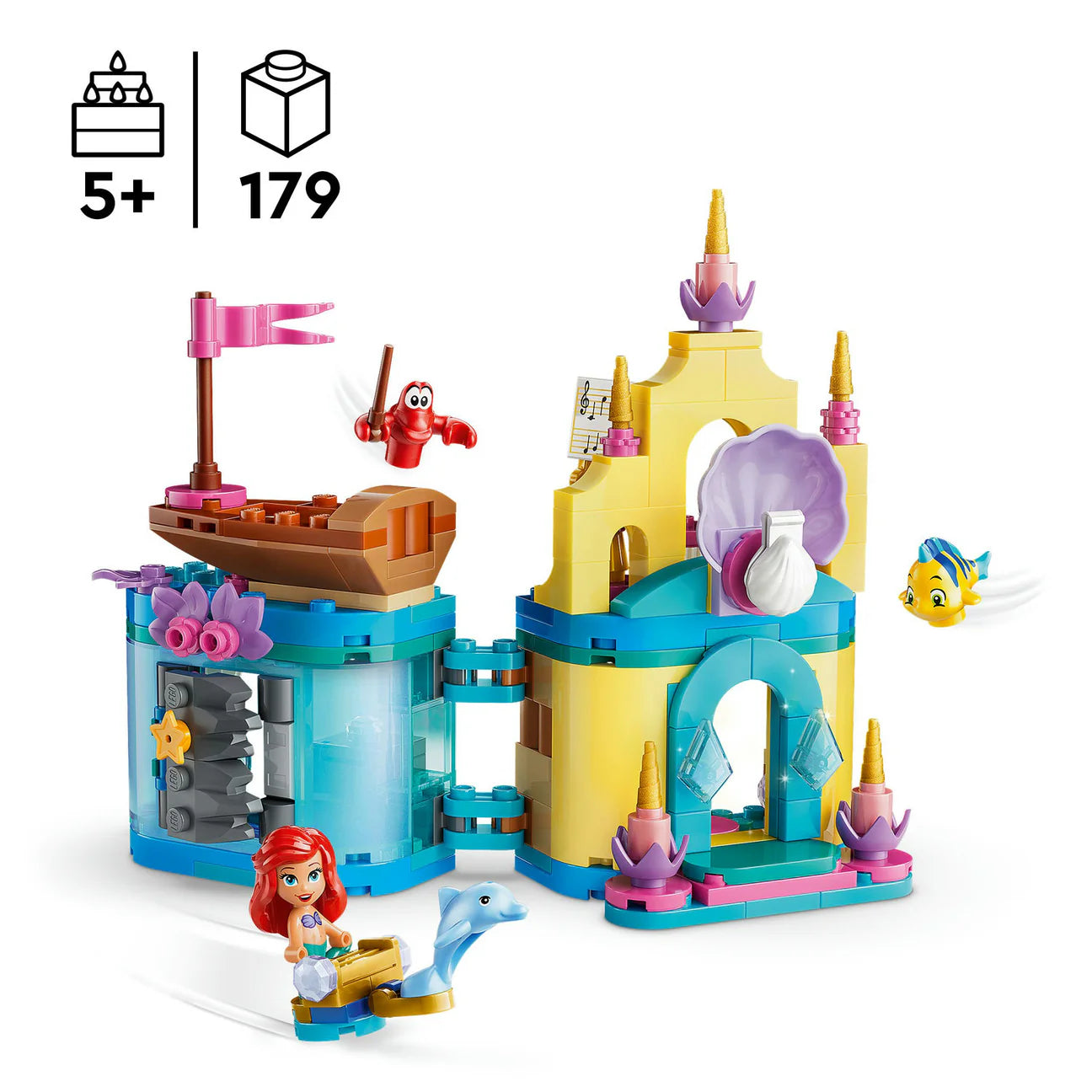 LEGO Disney™ Ariel's Magical Mini Palace 43285 LEGO