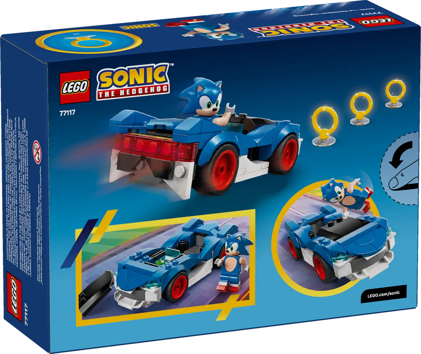LEGO® Sonic the Hedgehog™
Sonic: Speedster Lightning 77117