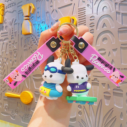 Pochacco Sports Edition Keychain