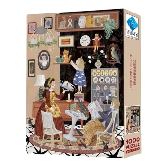 Another Restless Dinner 1000 Piece Jigsaw Puzzle Tutu Dingdang