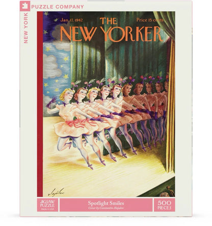 Spotlight Smiles 500 Piece Jigsaw Puzzle New York Puzzle Company