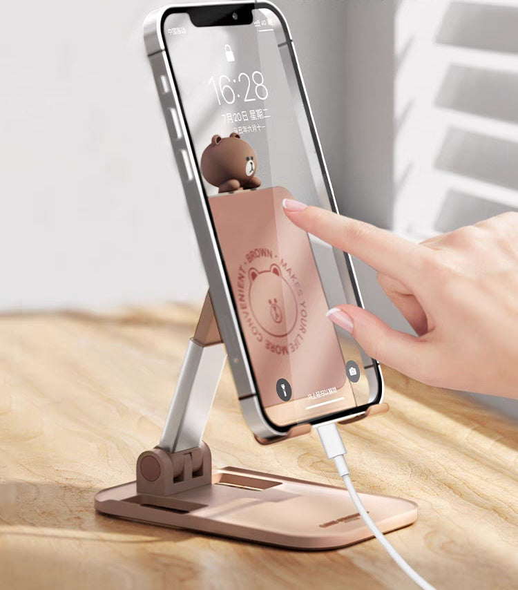 Foldable Line Friends Brown & Cony Phone Holder