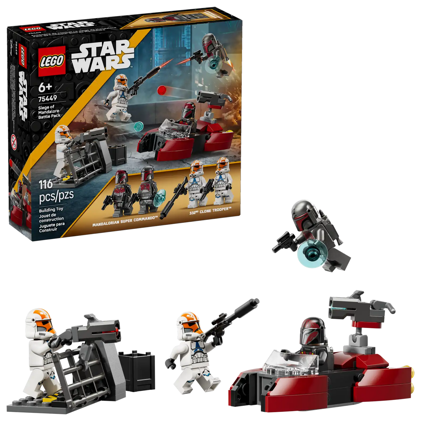 LEGO Star Wars™ Siege of Mandalore Battle Pack 75449