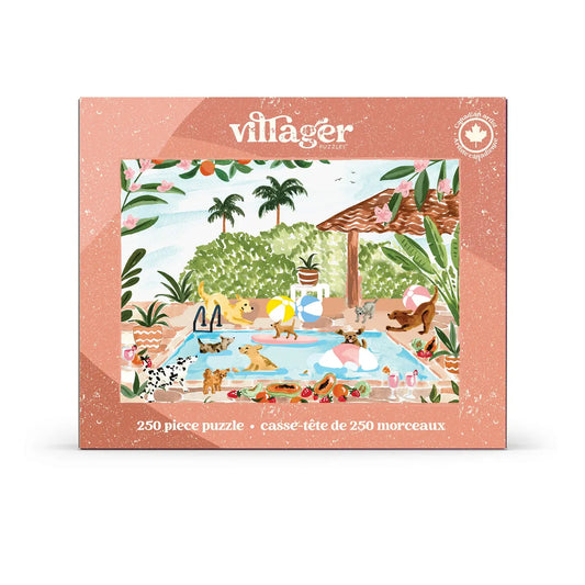 [Pre-Order] Pool Party 250 Piece Puzzle Villager Puzzles
