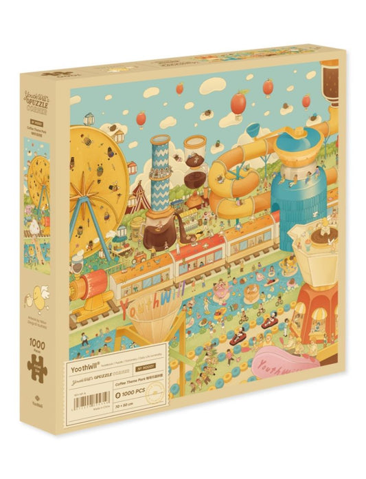 Coffee Theme Park 1000 Pieces Jigsaw Puzzle