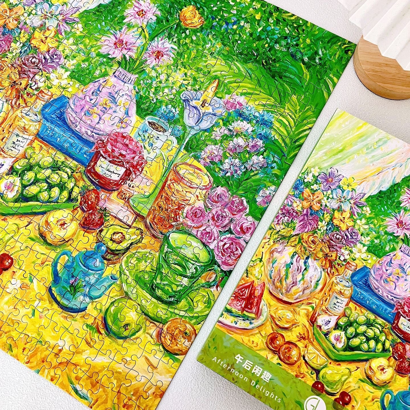 GILL&LILL Afternoon Delights 500 Piece Puzzle Gill & Lill
