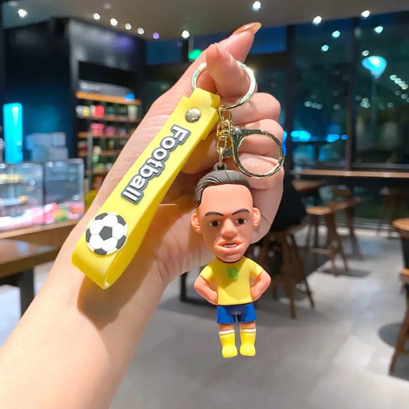 Football Star Keychain