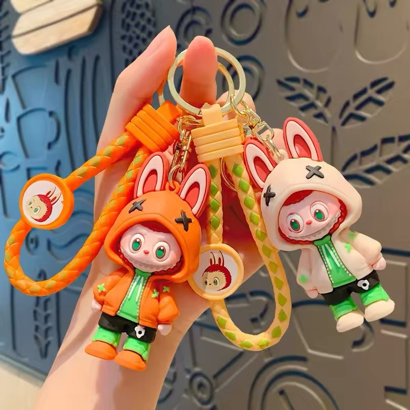 Cartoon Labubu Keychain