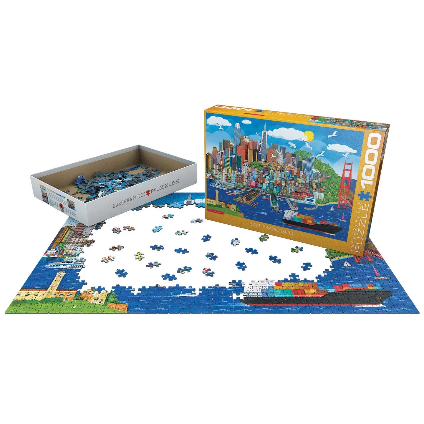 San Francisco 1000 Piece Jigsaw Puzzle