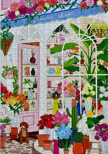 Flower Shop 500 Piece Puzzle