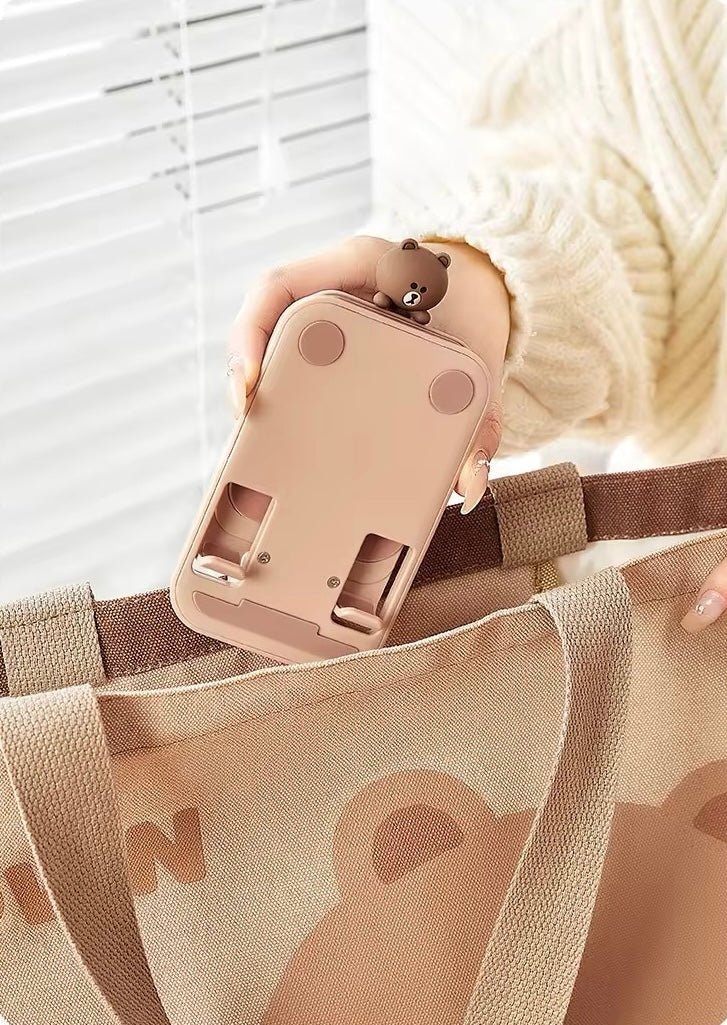 Foldable Line Friends Brown & Cony Phone Holder