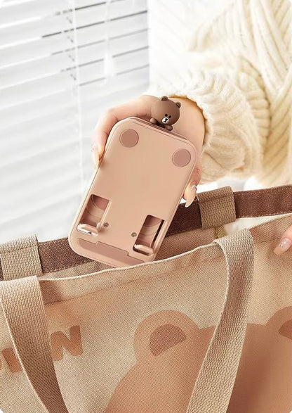 Foldable Line Friends Brown & Cony Phone Holder