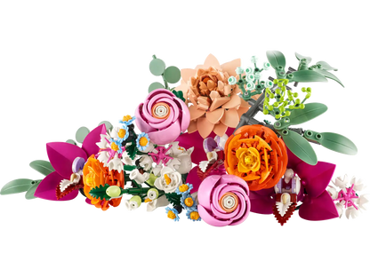 LEGO Botanicals Pretty Pink Flower Bouquet 10342