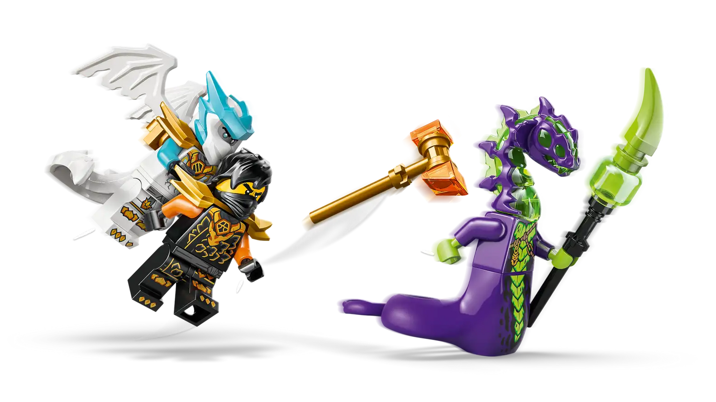 LEGO NINJAGO® Cole's Mission Mech & Dragon Zane 71854