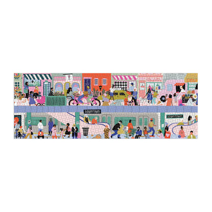 Over & Under 1000 Piece Panoramic Puzzle
