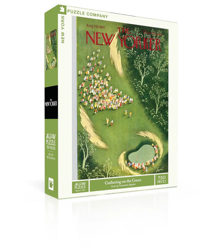 Gathering on the Green 750 Piece Jigsaw Puzzle