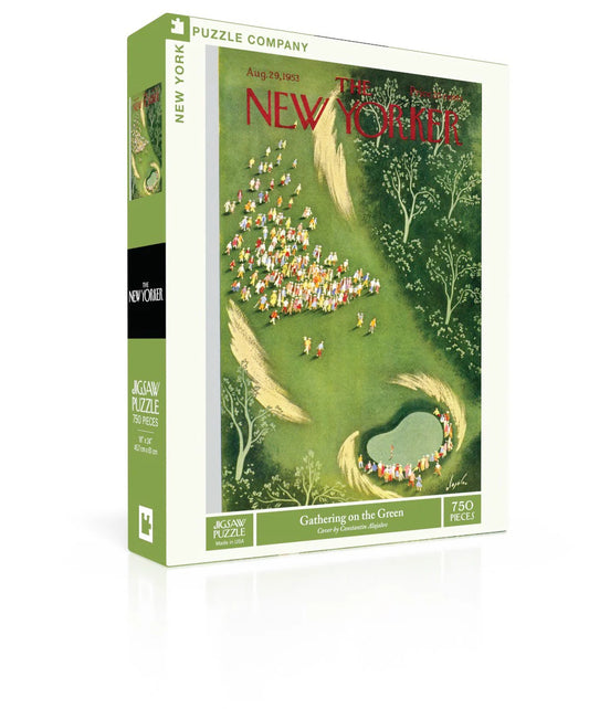 Gathering on the Green 750 Piece Jigsaw Puzzle