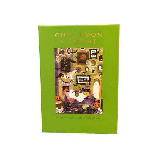 Hobbry Once Upon a Fright 500 Piece Halloween Jigsaw Puzzle Hobbry