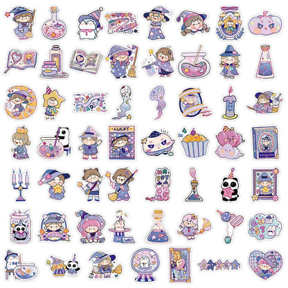 Witch Night Sticker Pack 55pcs V Boutique Studio
