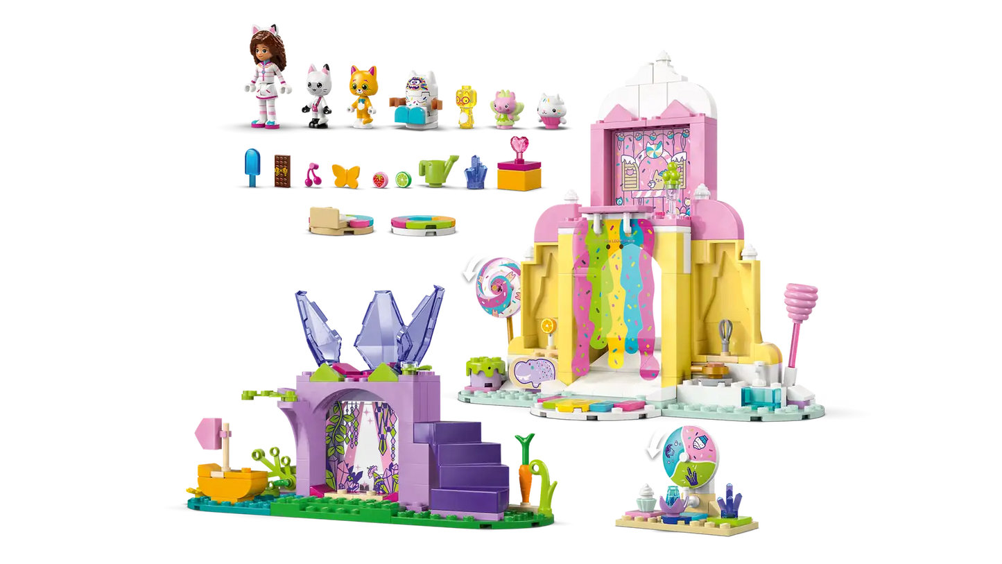 LEGO Gabby’s Dollhouse Sweet Treat Mountain & Kitty Garden 11205