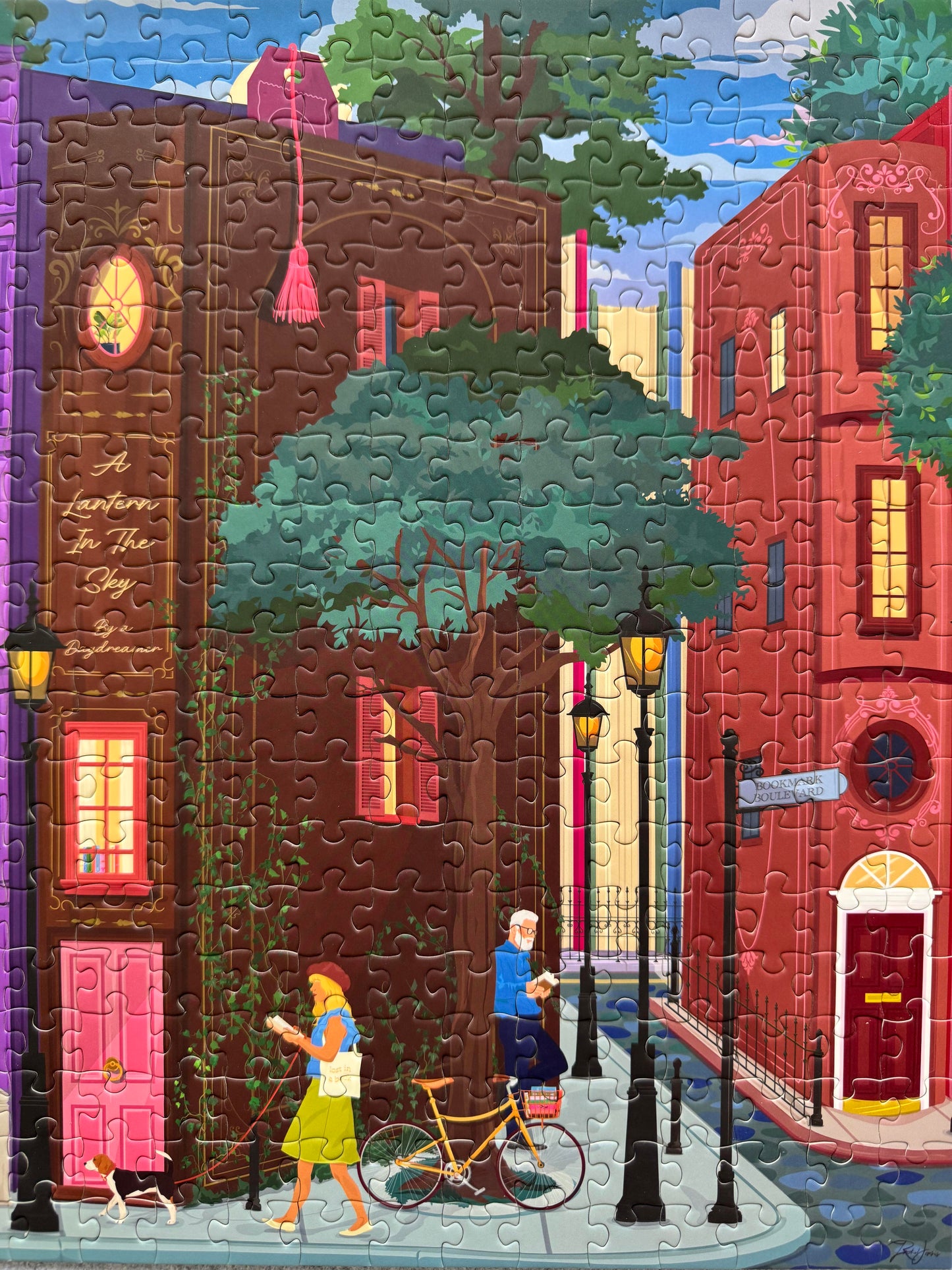 Hobbry Bookmark Boulevard 500 Piece Puzzle