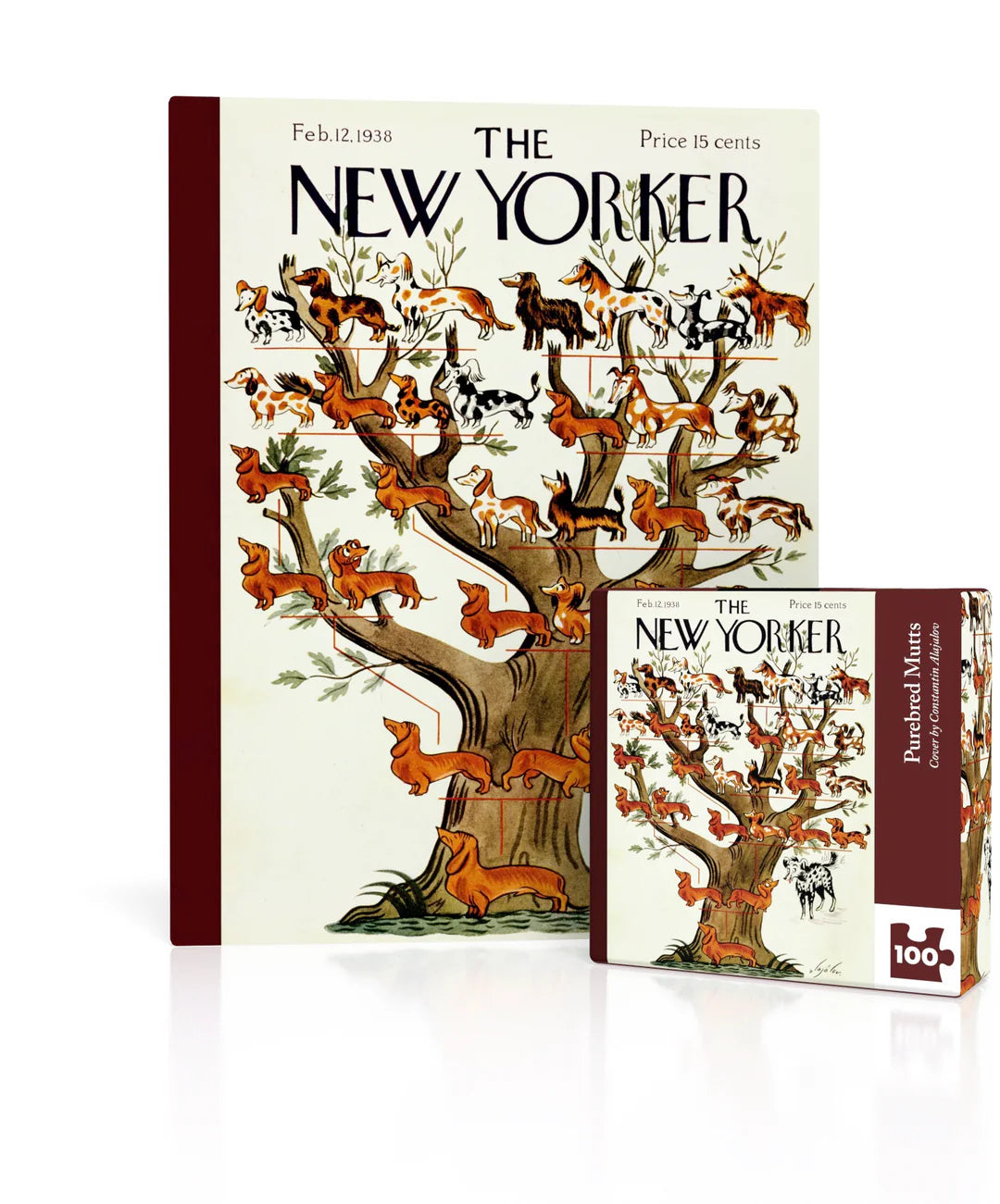 Purebred Mutts Mini 100 Piece Mini Puzzle