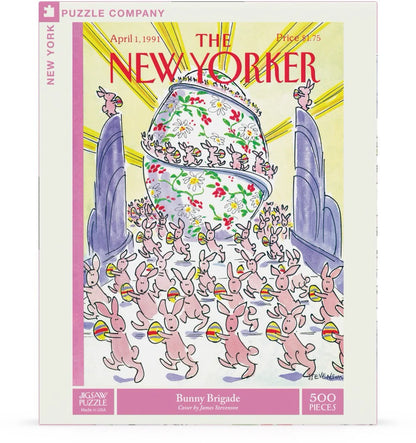 Bunny Brigade 500 Piece Jigsaw Puzzle