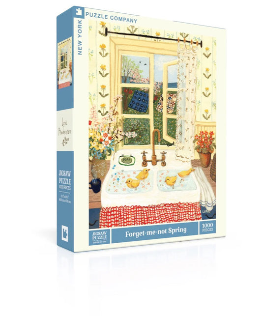 Forget-me-not Spring 1000 Piece Jigsaw Puzzle New York Puzzle Company