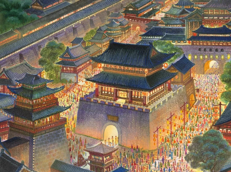 Dreams of Splendor of the Eastern Capital 500 Piece Jigsaw Puzzle ZHIJU