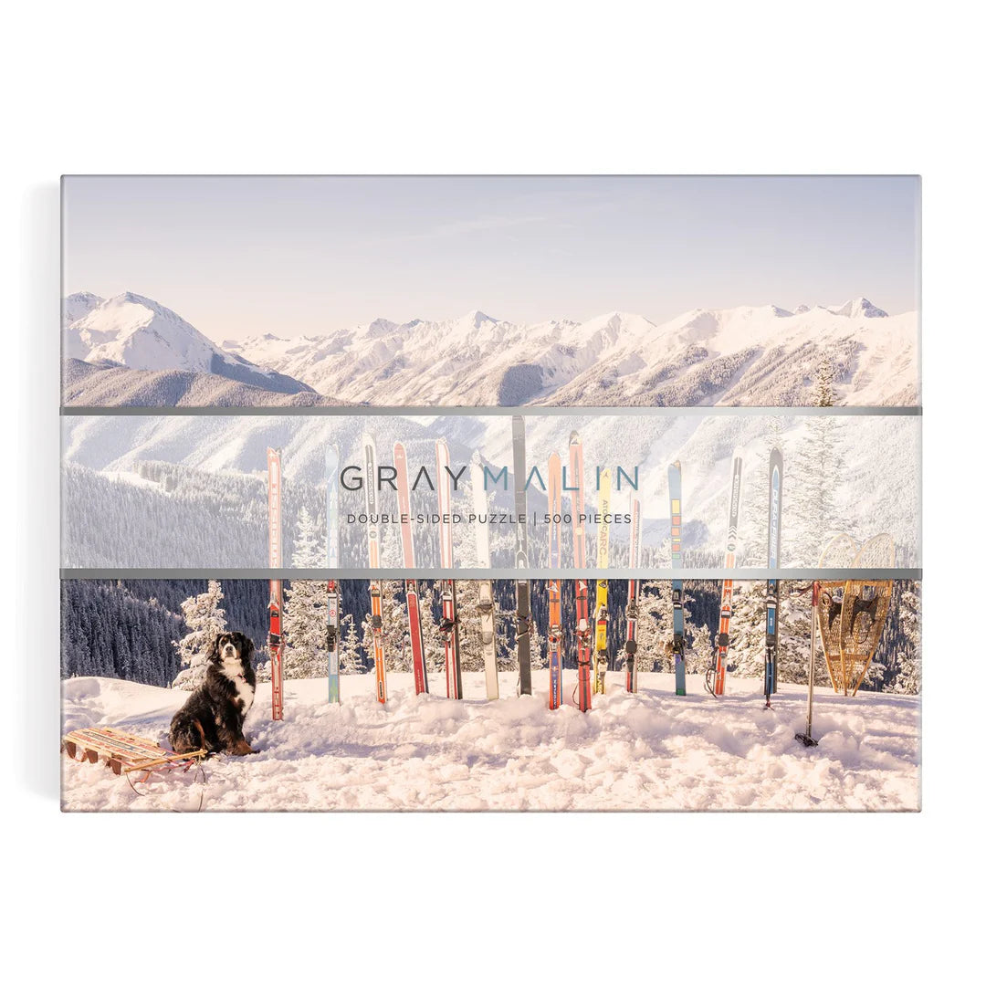 Gray Malin The Winter 500 Piece Double-Sided Puzzle