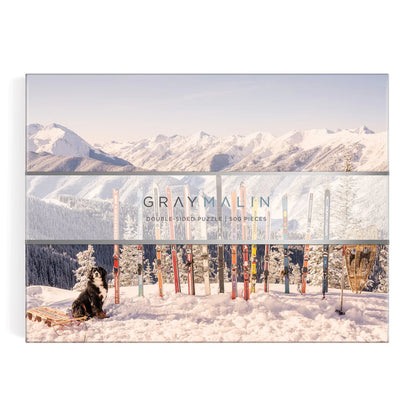Gray Malin The Winter 500 Piece Double-Sided Puzzle