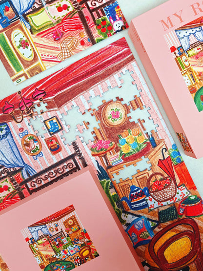 CHILL PUZ My Room 650 Piece Puzzle