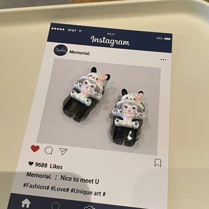 Kawaii Doll Charging Cable Protector Set – 3D Cute Plug Cover