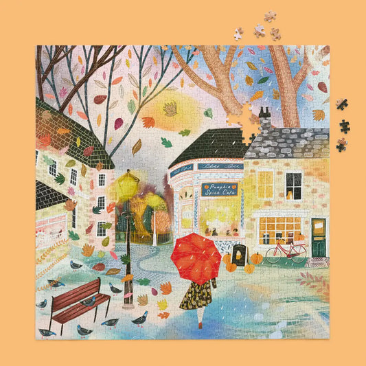 Pumpkin Spice Café 1000 Piece Puzzle WerkShoppe