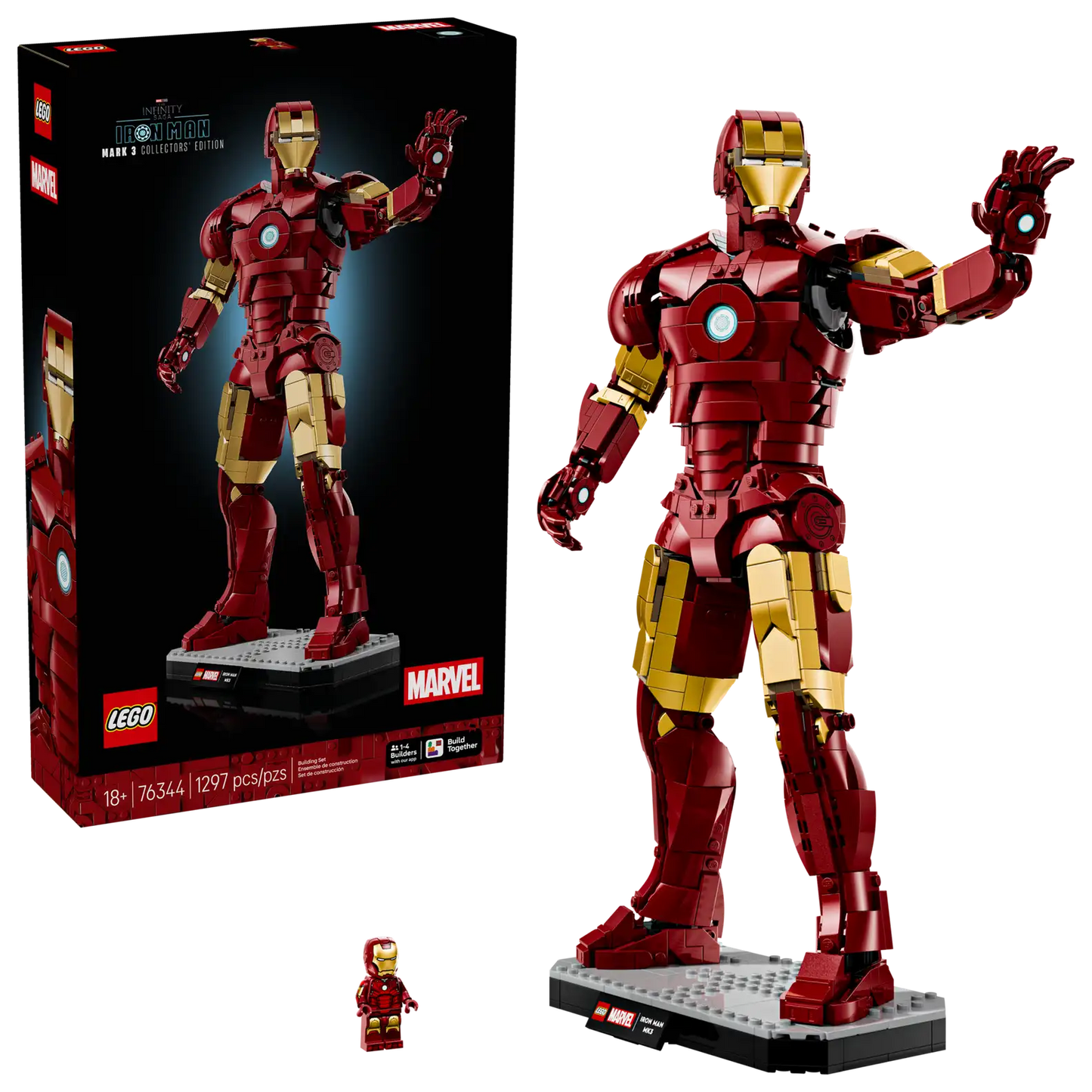 LEGO Marvel Iron Man Mark 3 Collectors' Edition 76344