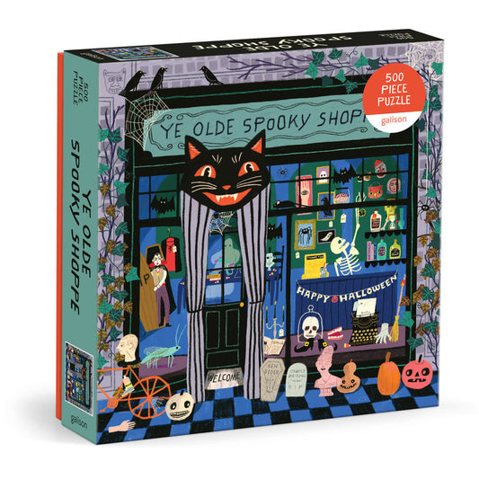 Galison Ye Olde Spooky Shoppe 500 Piece Puzzle