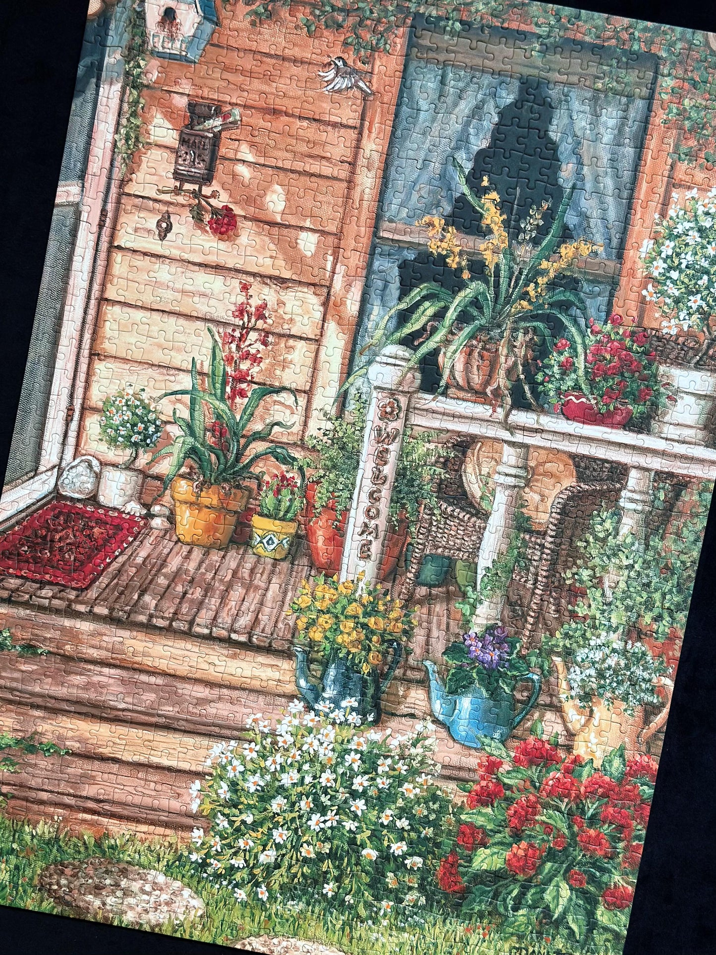 Summer Front Porch 1000 Piece Puzzle