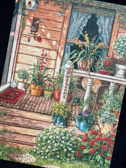 Summer Front Porch 1000 Piece Puzzle