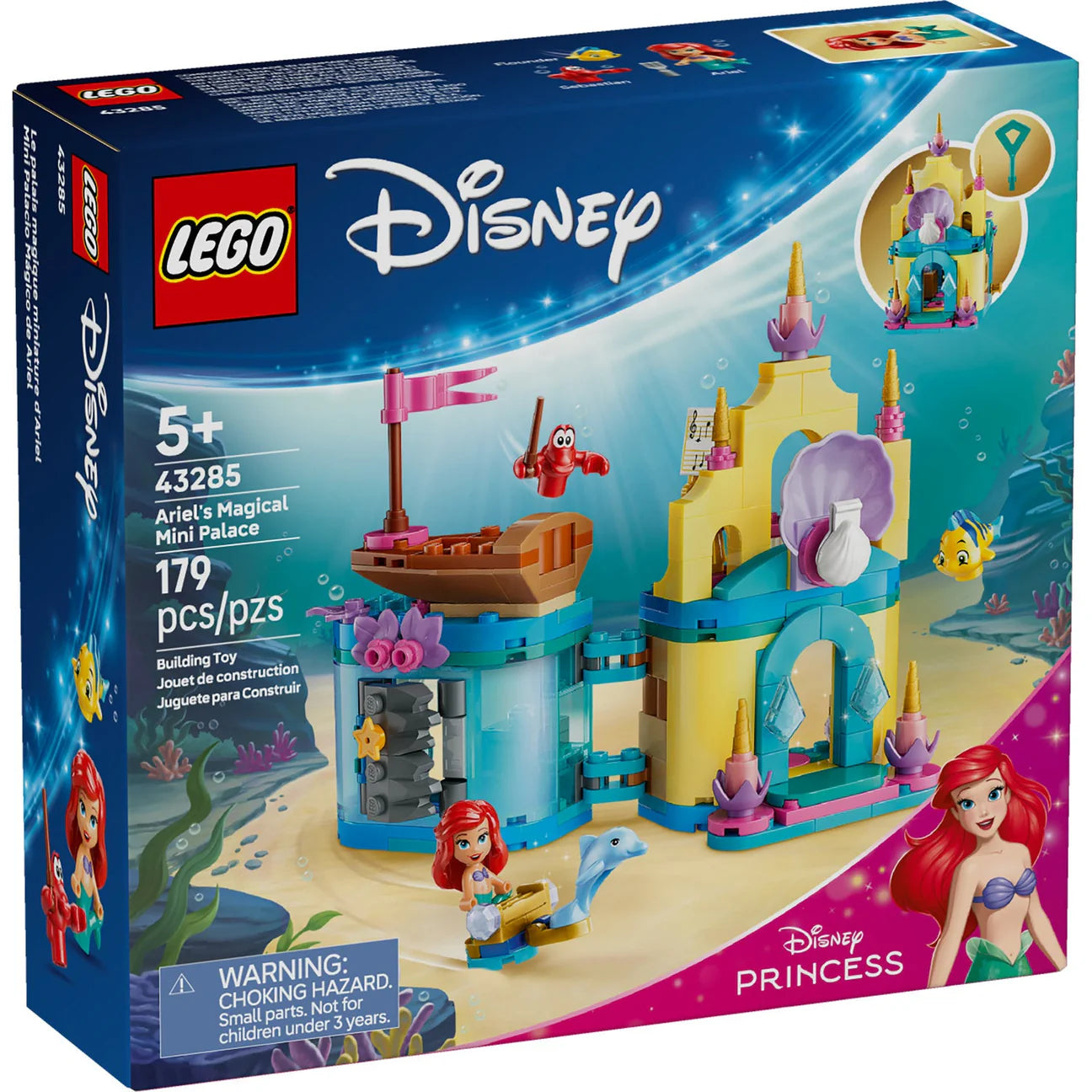 LEGO Disney™ Ariel's Magical Mini Palace 43285 LEGO