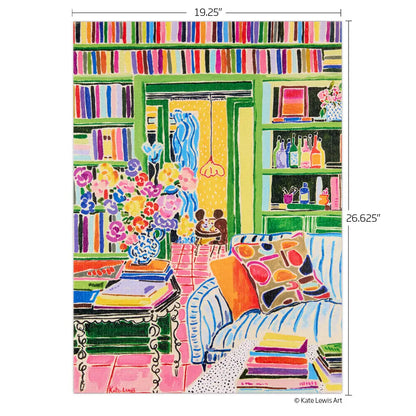 Books & Bouquets 1000 Piece Puzzle