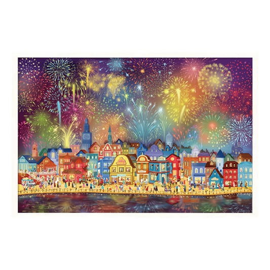Momibook Fireworks Are Gorgeous 1000 Piece Jigsaw Puzzle