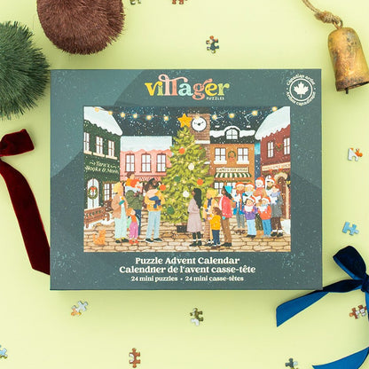 [Pre-Order] Villager Puzzles Puzzle Advent Calendar | 24 Mini 100-Piece Puzzles Villager Puzzles